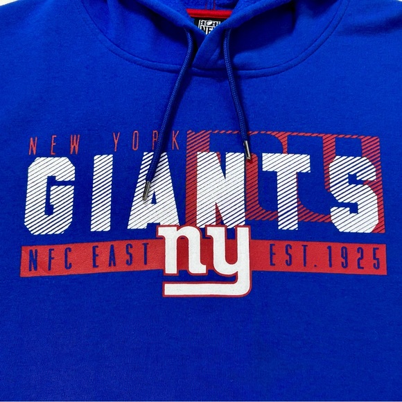 New York Giants NFL Team Apparel Hoodie Size L Men’s - Picture 4 of 11